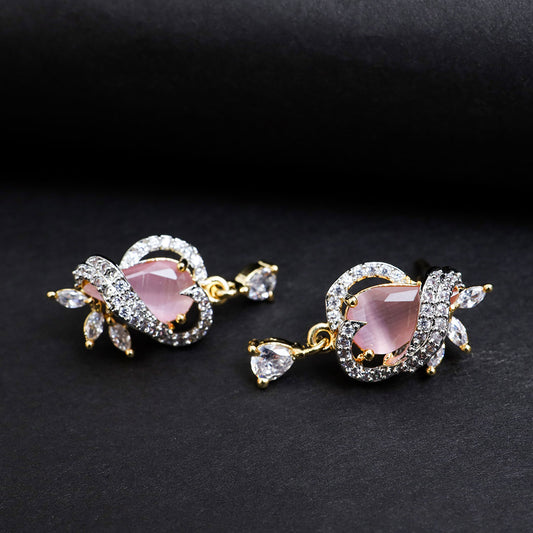 Pink Aura Earrings