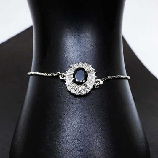 Starlit Black Gem Bracelet