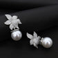Floral Dew Drop Earrings