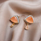 Citrus Triangular Earrings