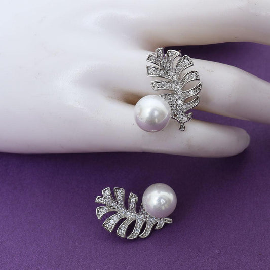 Aesthetic Pearl Silver Stud/Earrings