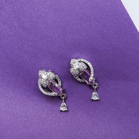 Lilac Glam Earrings